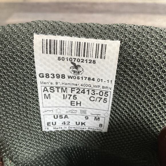 Georgia Boot Mens 8\